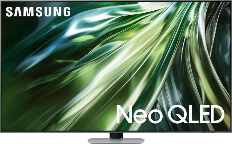 85" Телевизор Samsung QE85QN90DAUXRU, Neo QLED, 4K Ultra HD, черненое серебро, СМАРТ ТВ, Tizen OS