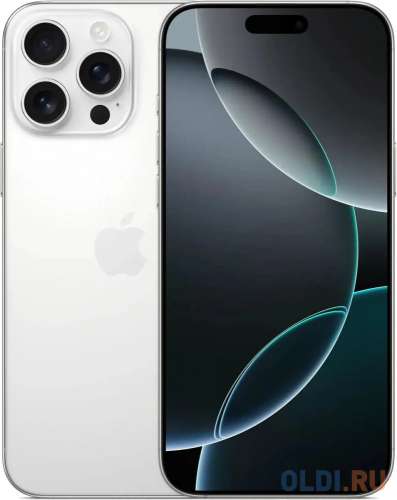 Смартфон Apple iPhone 16 Pro Max 512Gb,  A3295,  белый титан