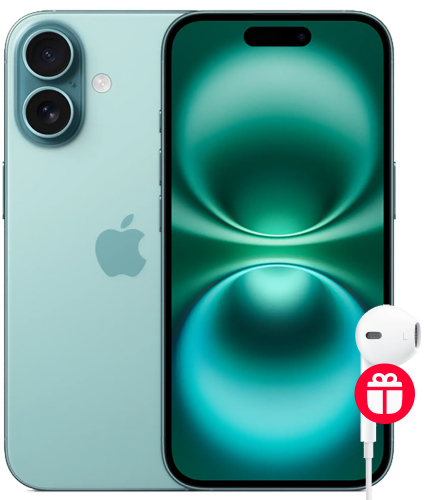 Смартфон Apple iPhone 16 128Gb,  A3287,  розовый
