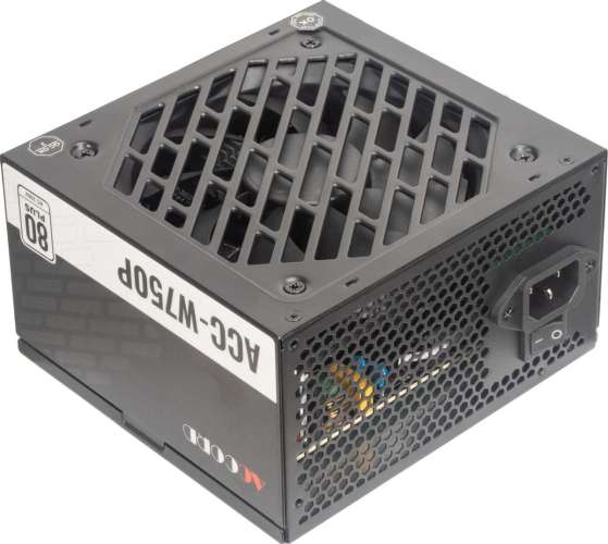 Блок питания Accord ACC-W750P,  750Вт,  120мм,  черный, retail