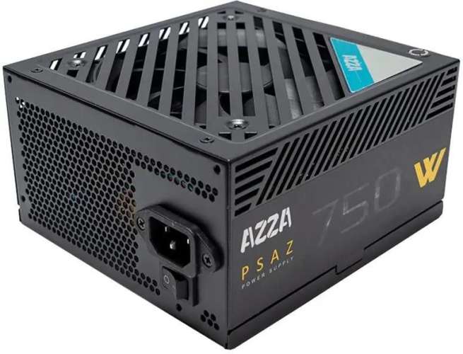 Блок питания AZZA PSAZ-750W,  750Вт,  120мм,  черный, retail