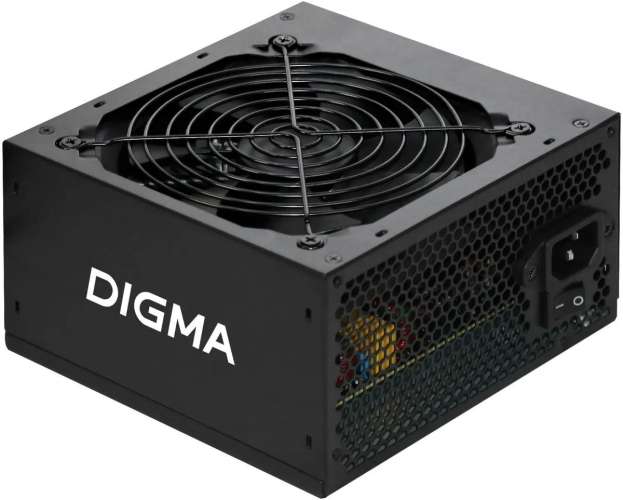 Блок питания Digma DPSU-600W-WH,  600Вт,  120мм,  черный, retail