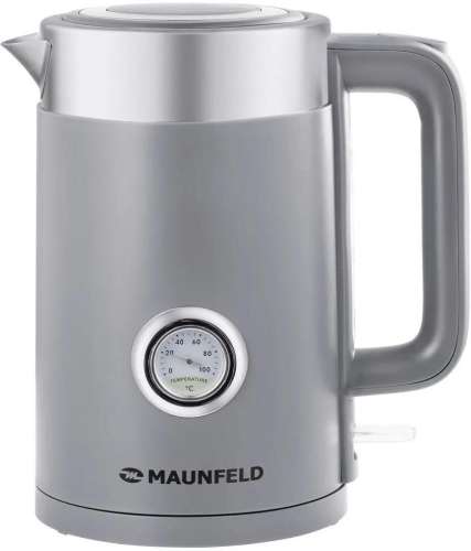 Чайник электрический MAUNFELD MFK-631GR, 2200Вт, серый
