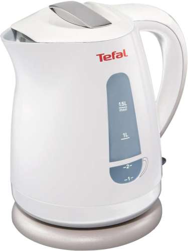 Чайник электрический Tefal Express Plastic KO29913E, 2200Вт, белый