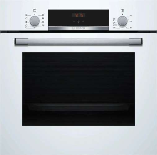 Духовой шкаф Bosch HBF534EW0Q,  белый/серебристый
