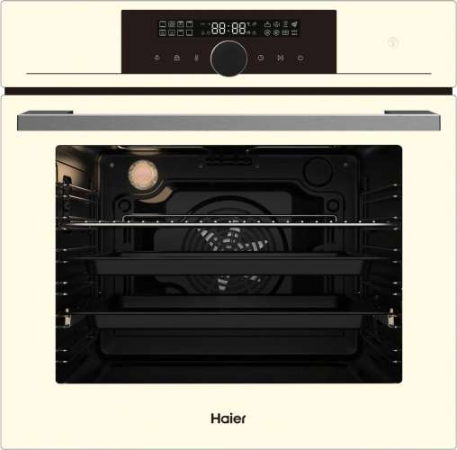 Духовой шкаф HAIER HOX-FP5RACG,  бежевый