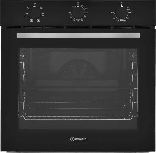 Духовой шкаф Indesit IFE 3634 BL,  черный