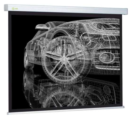 Экран Cactus Wallscreen CS-PSW-206x274,  274х206 см, 4:3,  настенно-потолочный белый