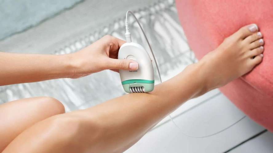 Эпилятор Philips BRE245/00 белый