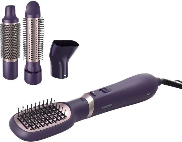 Фен-щетка Philips BHA313/00, 800Вт, фиолетовый