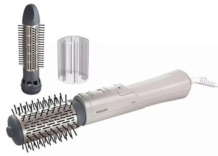 Фен-щетка Philips BHA710/00, 1000Вт, бежевый