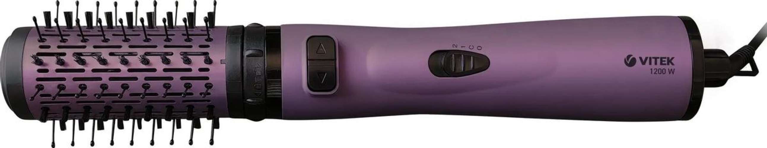 Фен-щетка Vitek VT-8238, 1000Вт, фиолетовый
