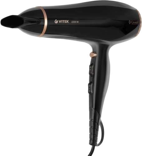 Фен Vitek VT-8205, 2200Вт, черный