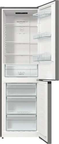 Холодильник двухкамерный Gorenje NRKE62XL No Frost Plus, серебристый металлик