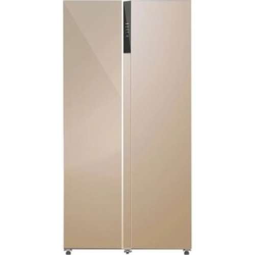 Холодильник двухкамерный LEX LSB530GlGID Total No Frost, Side by Side, инверторный золотистый