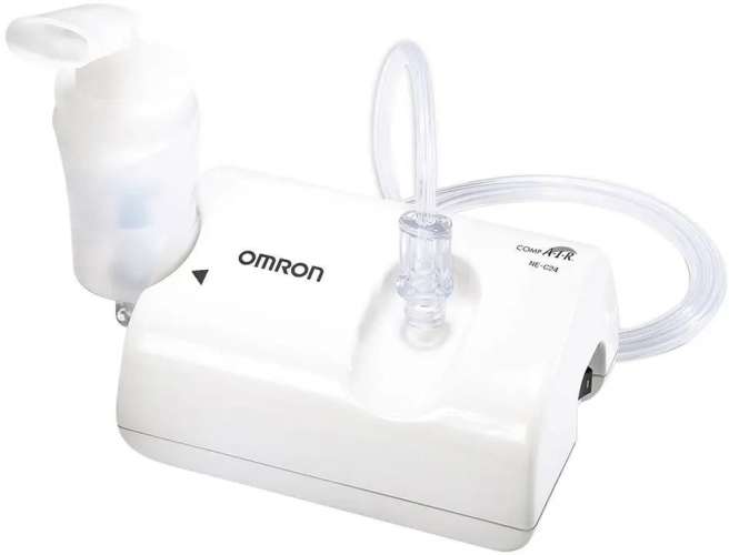 Ингалятор компрессорный OMRON NE-C24 (NE-C801S-RU) белый