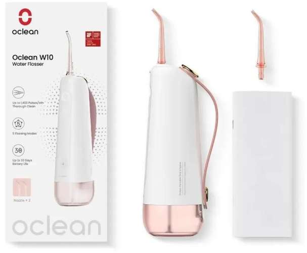 Ирригатор OCLEAN W10 цвет:розовый