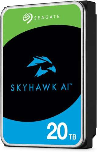 Жесткий диск Seagate SkyHawkAI ST20000VE002,  20ТБ,  HDD,  SATA III,  3.5"