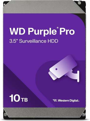 Жесткий диск WD Purple Pro WD102PURP,  10ТБ,  HDD,  SATA III,  3.5"