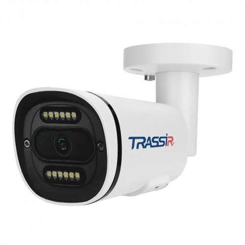 Камера видеонаблюдения IP Trassir TR-D2121CL3,  1080p,  4 мм,  белый