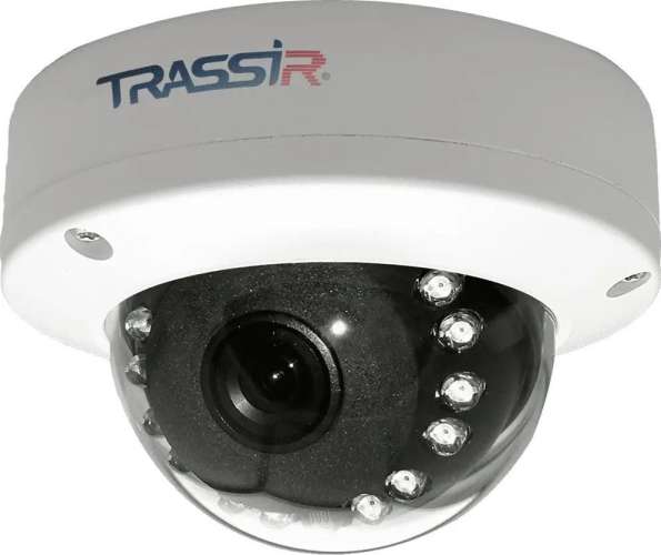 Камера видеонаблюдения IP Trassir TR-D2D5,  1080p,  3.6 мм,  белый