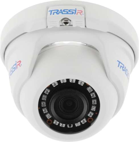 Камера видеонаблюдения IP Trassir TR-D2S5-noPoE v2,  1080p,  3.6 мм,  белый