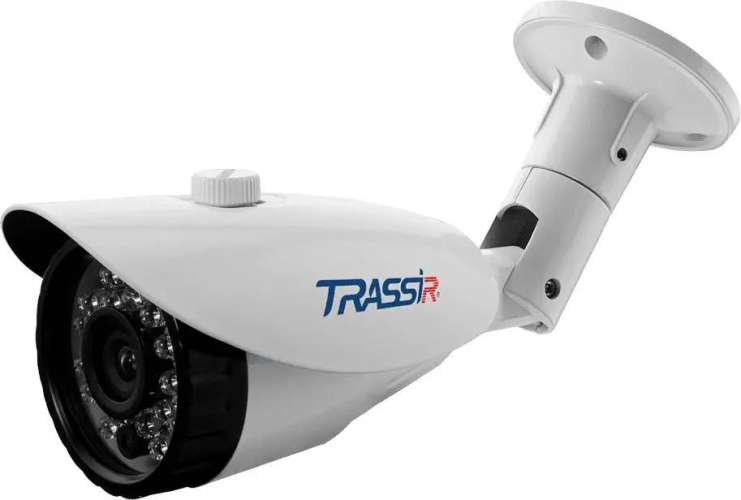 Камера видеонаблюдения IP Trassir TR-D4B5-noPoE v2,  1440p,  3.6 мм,  белый