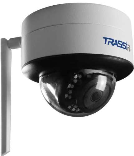 Камера видеонаблюдения IP Trassir TR-W2D5 + 6 месяцев,  1080p,  2.8 мм,  белый