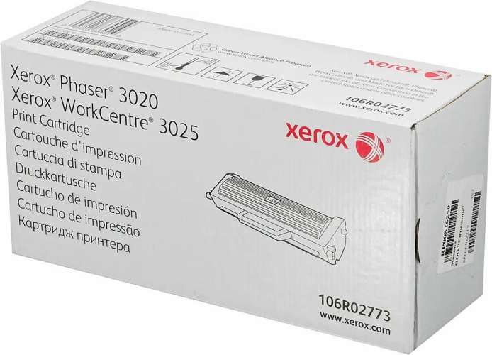 Картридж XEROX 106R02773, черный / 106R02773