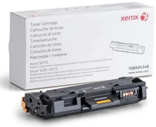 Картридж XEROX 106R04348, черный / 106R04348