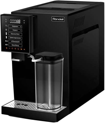 Кофемашина Rondell RDE-1118,  черный
