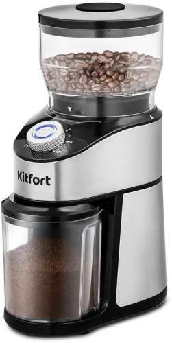 Кофемолка KitFort КТ-744,  черный