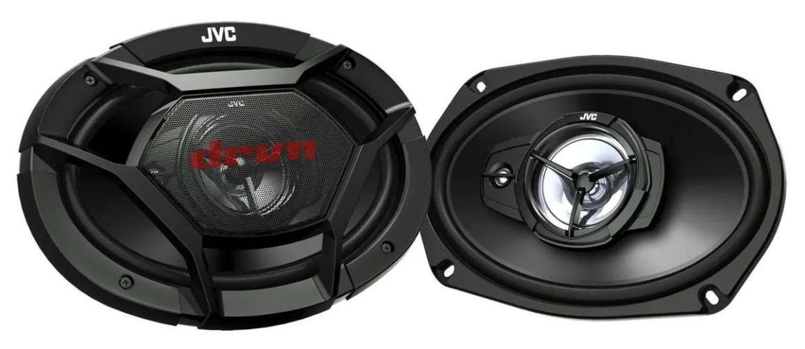 Колонки автомобильные Jvc CS-DR6930,  15x23 см (6x9 дюйм.),  комплект 2 шт.