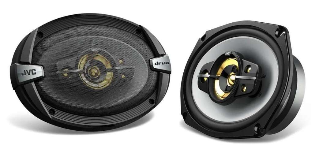 Колонки автомобильные Jvc CS-DR695HP,  15x23 см (6x9 дюйм.),  комплект 2 шт.