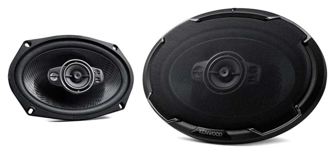 Колонки автомобильные Kenwood KFC-PS6996,  15x23 см (6x9 дюйм.),  комплект 2 шт.
