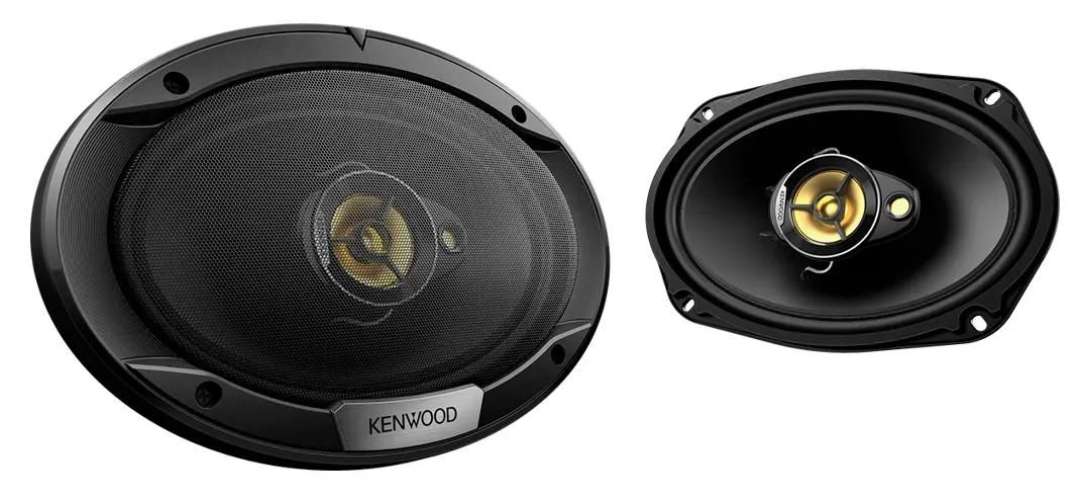 Колонки автомобильные Kenwood KFC-S6976EX,  15x23 см (6x9 дюйм.),  комплект 2 шт.