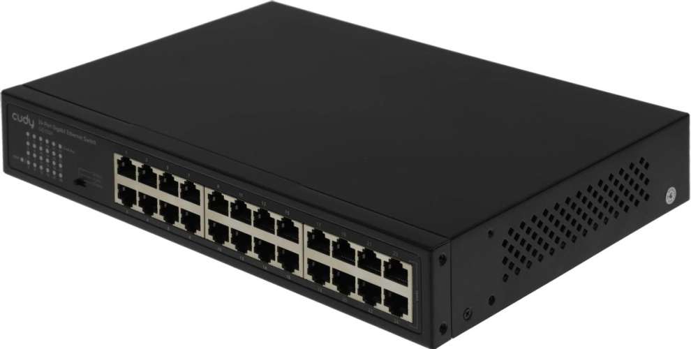 Коммутатор CUDY GS1024, неуправляемый