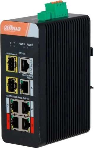 Коммутатор Dahua DH-IS4207-4GT-120, управляемый