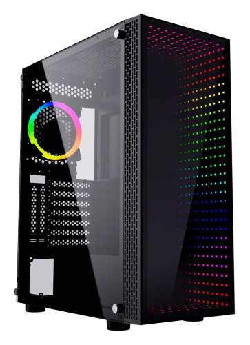 Корпус ATX GMNG GG-CC120, Midi-Tower, без БП,  черный