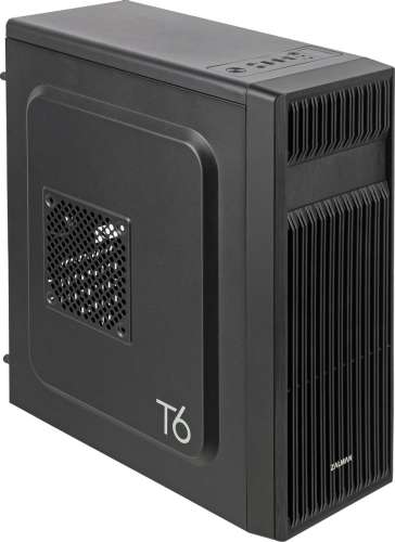 Корпус ATX Zalman ZM-T6, Midi-Tower, без БП,  черный