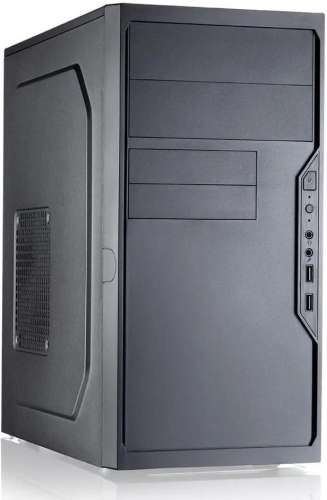 Корпус mATX FOXLINE FL-733-FZ450R, Mini-Tower, 450Вт,  черный