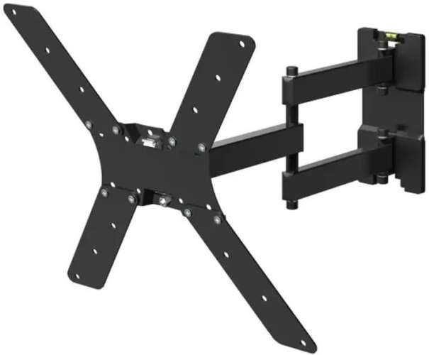 Кронштейн для телевизора Holder LCD-5566-B, 32-55", настенный, поворотно-выдвижной и наклонный,  черный