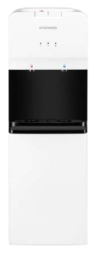 Кулер StarWind SW-1005EW, напольный, электронный, кнопка, белый/черный