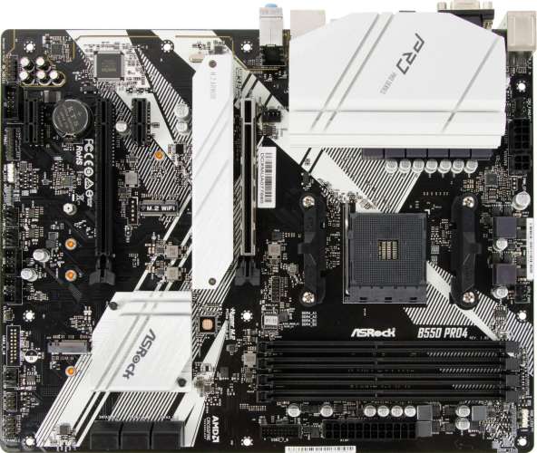 Материнская плата ASROCK B550 PRO4, SocketAM4, AMD B550, ATX, Ret