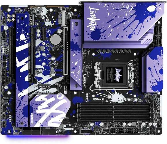 Материнская плата ASROCK Z790 LIVEMIXER, LGA 1700, Intel Z790, ATX, Ret