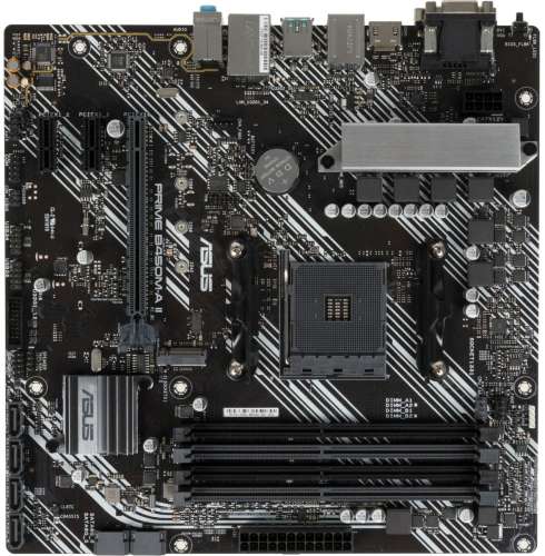 Материнская плата ASUS PRIME B450M-A II, SocketAM4, AMD B450, mATX, Ret