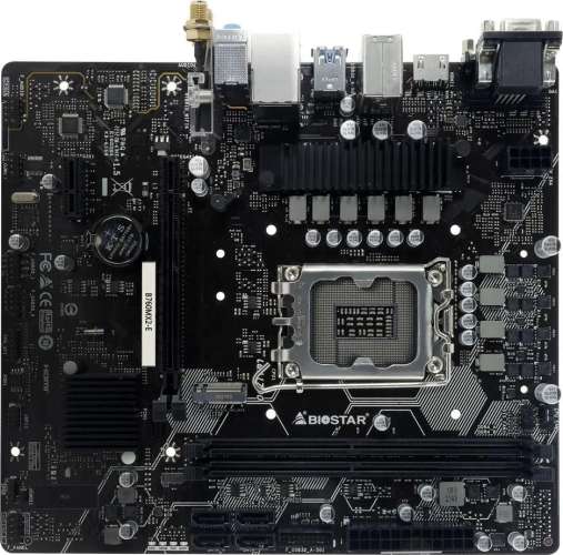 Материнская плата Biostar B760MX2-E, LGA 1700, Intel B760, mATX, Ret