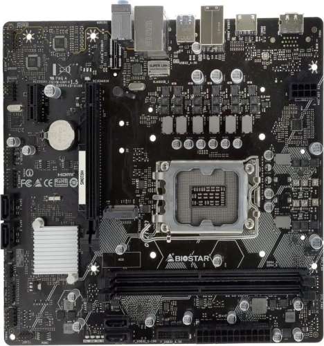 Материнская плата Biostar H610MS , LGA 1700, Intel H610, mATX, Ret