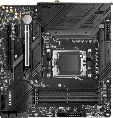 Материнская плата MSI MAG B650M MORTAR WIFI, SocketAM5, AMD B650, mATX, Ret