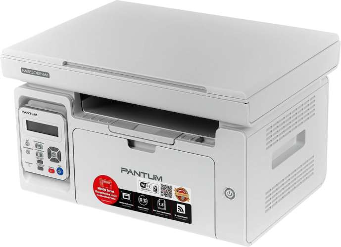 МФУ лазерный Pantum M6506NW черно-белая печать, A4, цвет серый